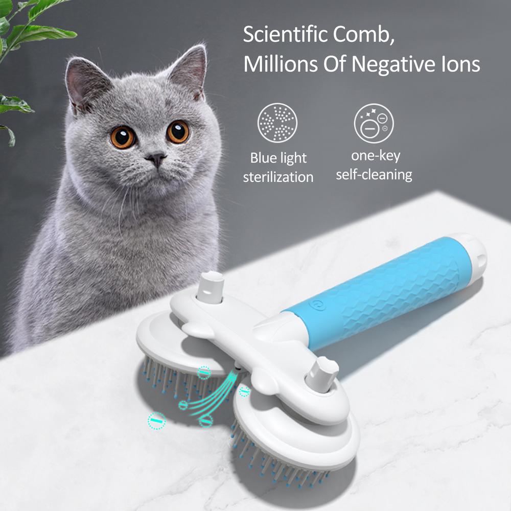 Self-Cleaning Pet Slicker Brush