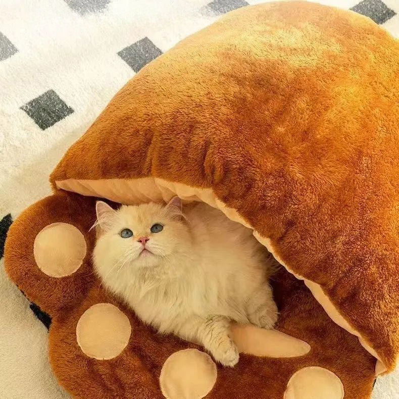 Thickened Doghouse Semi Enclosed Cold Proof Winter All