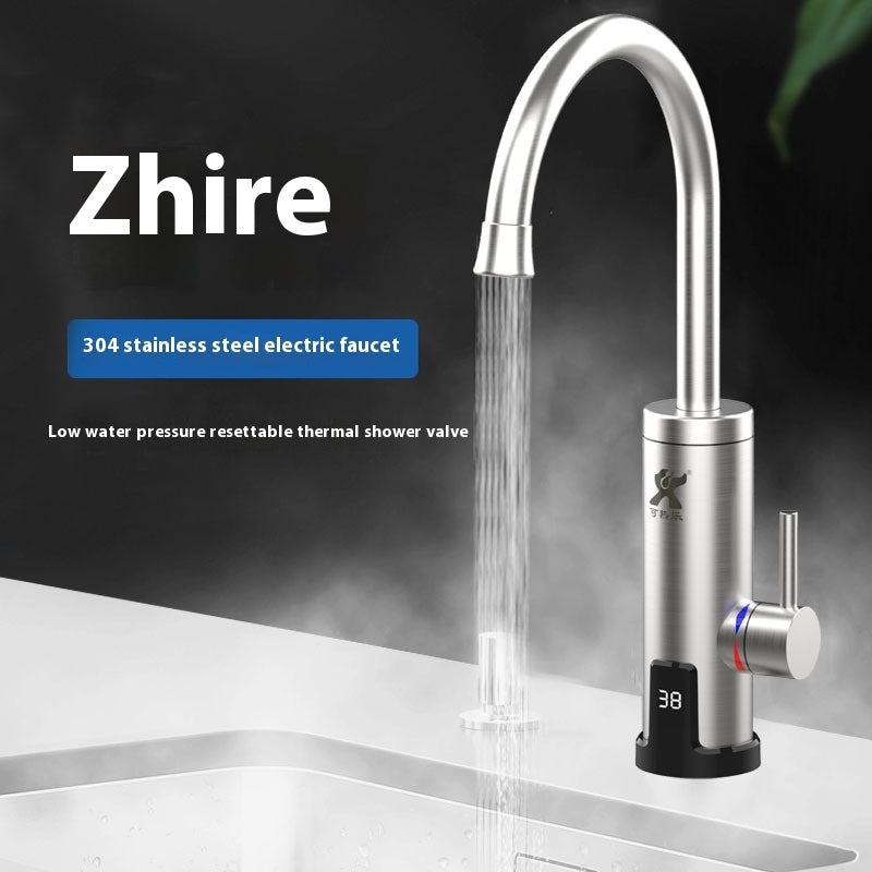 Stainless Steel Electric Instant Hot Water Faucet