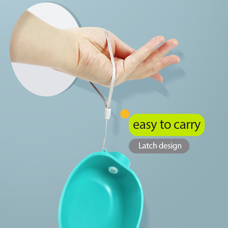 Portable Dog Drinking Bowl Outdoor Water Feeding Pet