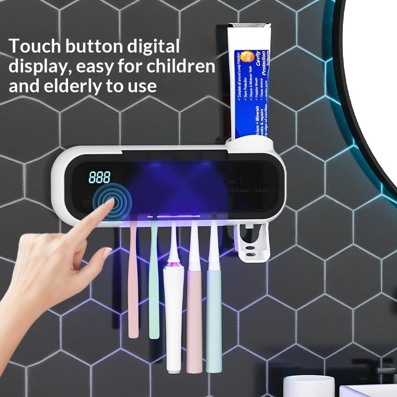 UV Sterilizing Tooth Cup No-Drill Toothbrush