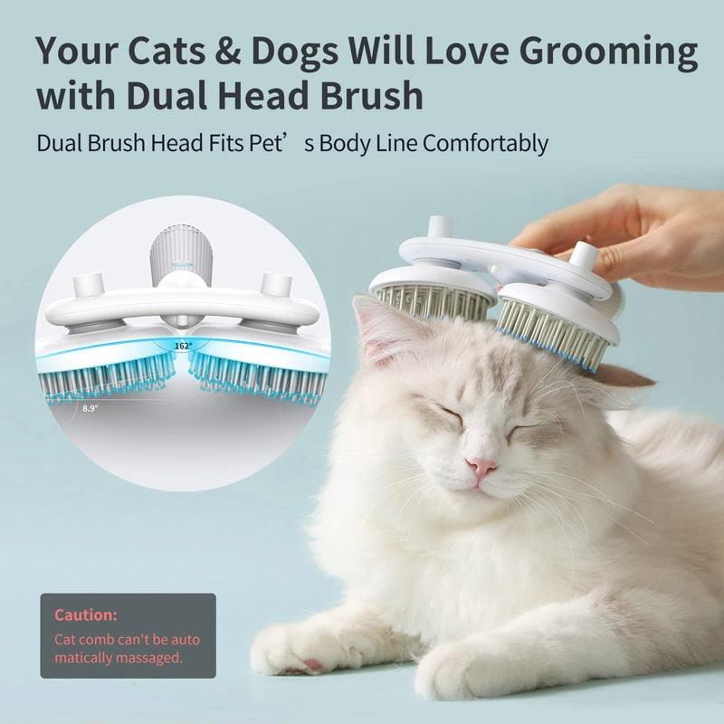 Self-Cleaning Pet Slicker Brush