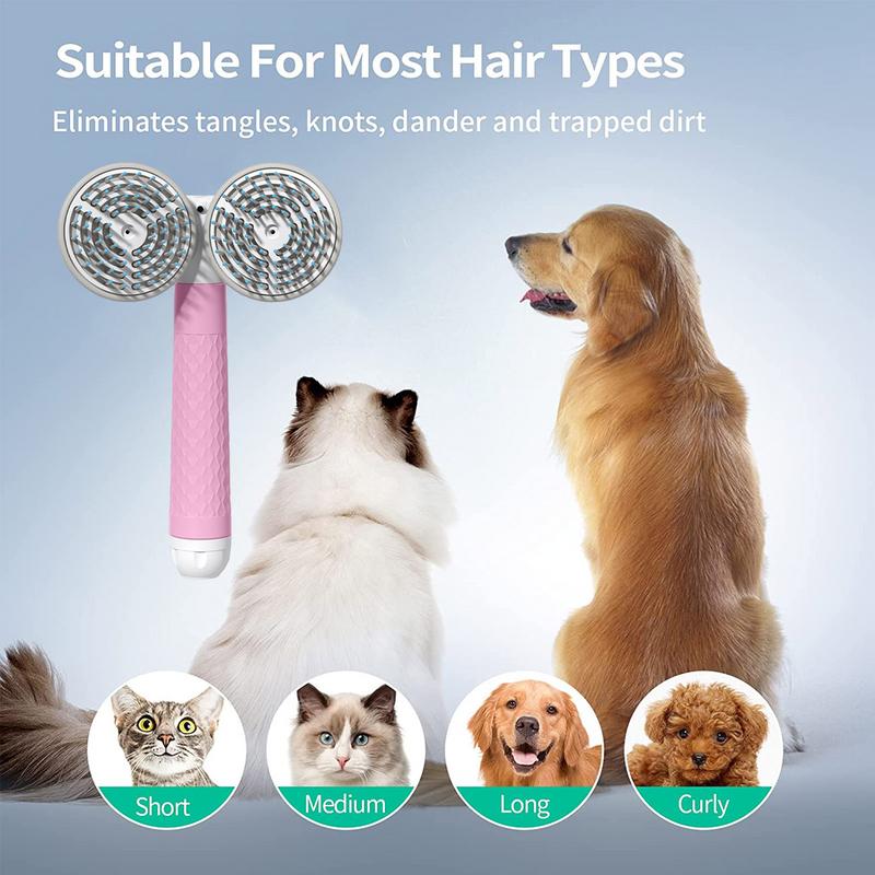 Self-Cleaning Pet Slicker Brush