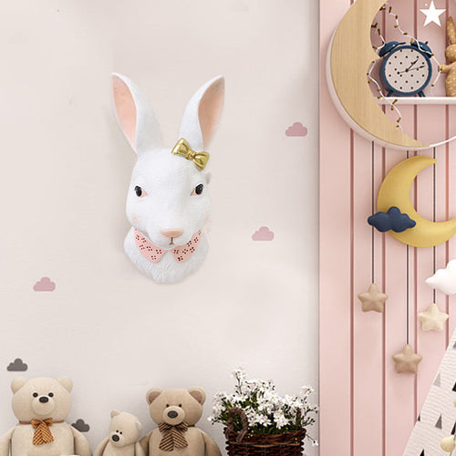Cartoon Rabbit Wall Decor — Cute Kids Room & Nursery Art