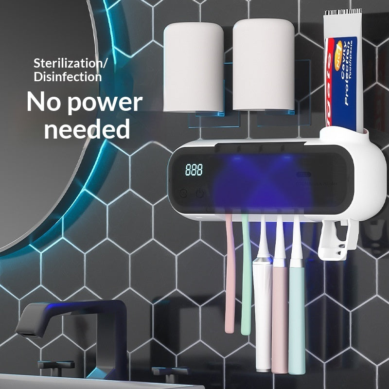 UV Sterilizing Tooth Cup No-Drill Toothbrush