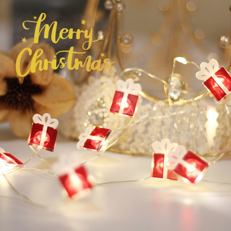 Christmas Gift Bell Christmas Tree Elk Maple Leaf Crutch